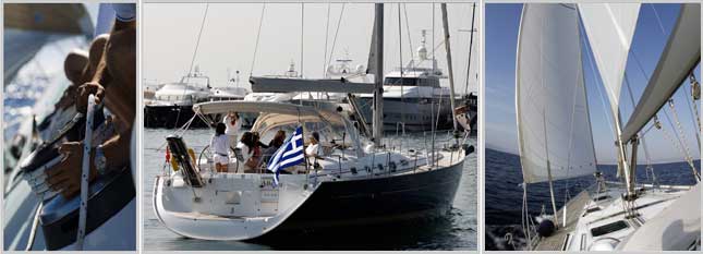 Sailing the Aegean Sea